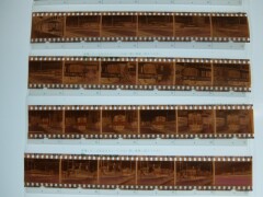 鉄道ネガ35ミリフィルム