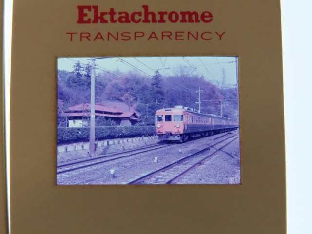 鉄道スライド写真_エクタクローム_115系電車