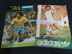 a1974年サッカー_ヤスダ・adidasカタログ_ペレ広告ほか